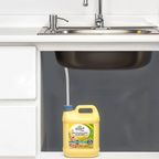 Stop Refilling Every Week – Brushed Nickel Sink Soap Dispenser with 39" Leak-Free Hose, Pump from Countertop, Refill in Seconds Without Crawling Under