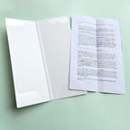 HOSSO Slim Hard Folder A4 Half-Size / KINGJIM