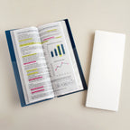 HOSSO Clear Folder A4 Half-Size 25pockets / KINGJIM