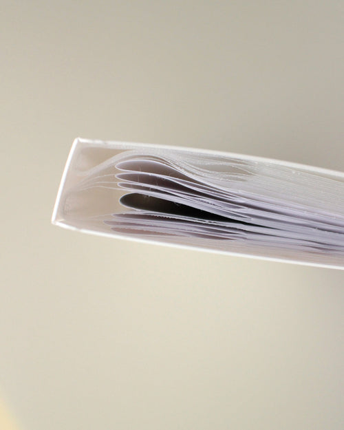 Clear Folder A4 Half-Size 25pockets /